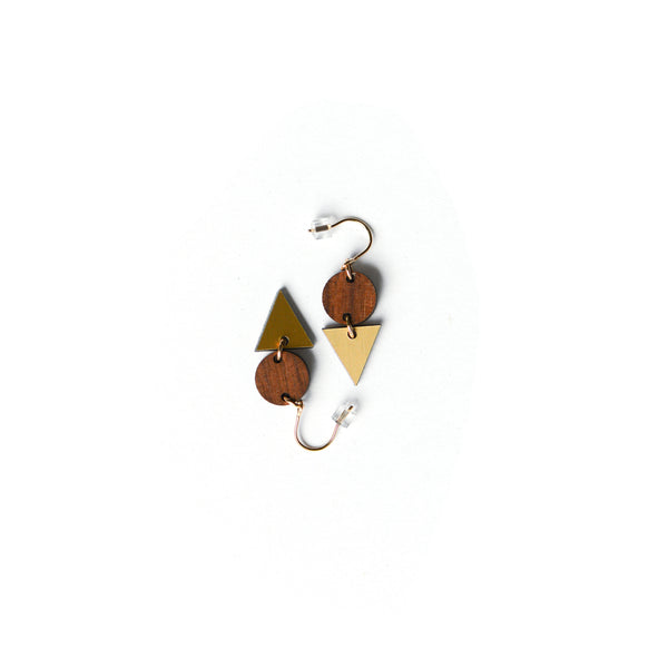 hiki earrings - gold